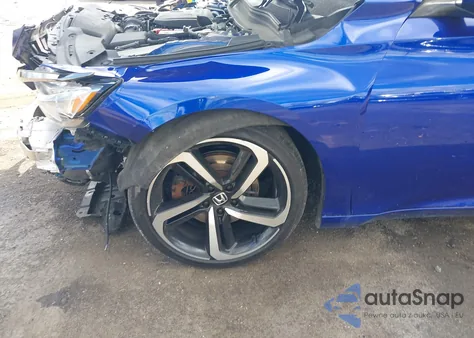 2019 Honda Accord Sport 2.0T из США, поврежденный, VIN 1HGCV2F30KA008643